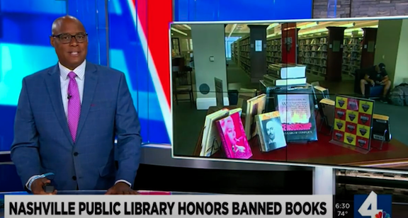 Nashville Public Library Honors  Banned Books