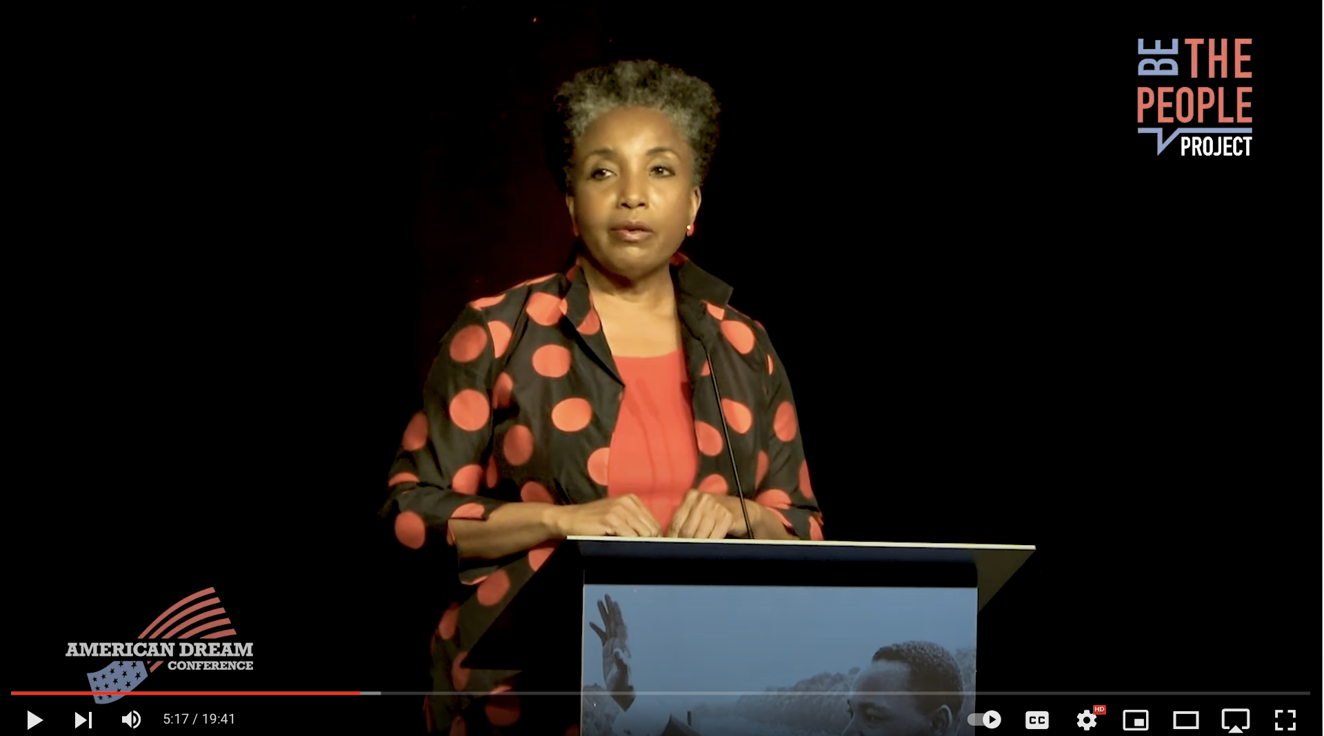 Dr. Carol Swain at American Dream Conference 